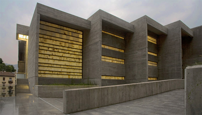 Proyecto del Museo de Arqueologia. Vista general