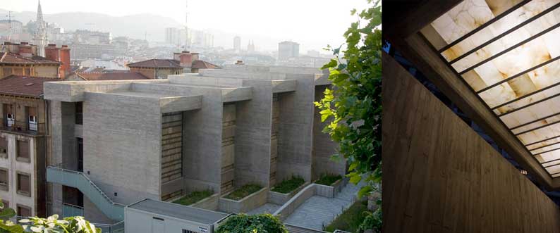 Proyecto del Museo de Arqueologia. Vista general