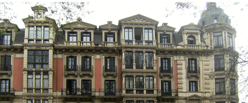 Fachada plaza san vicente
